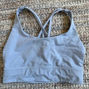 Lululemon Light Blue Sports Bra Size 8